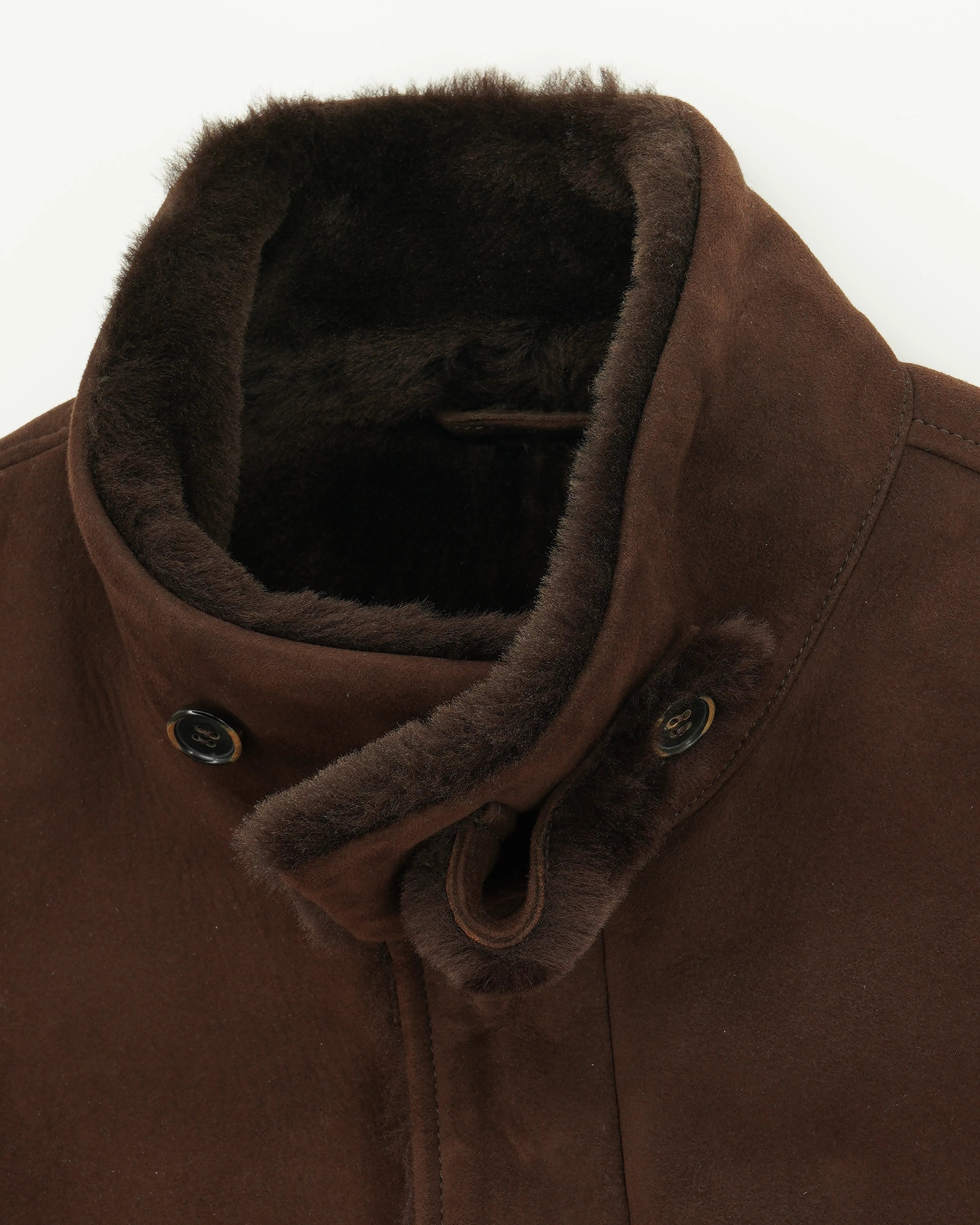 Zonda Field Jacket Merino Shearling Brown