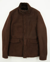 Zonda Field Jacket Merino Shearling Brown
