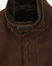Zonda Field Jacket Merino Shearling Brown