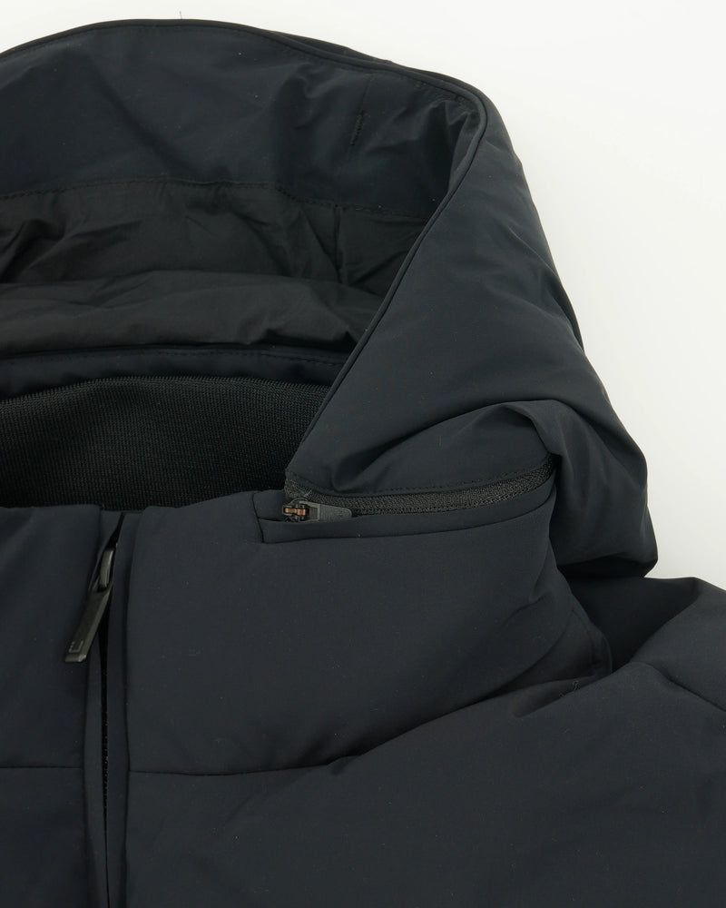 UBR Bolt Jacket Padded Hood Black