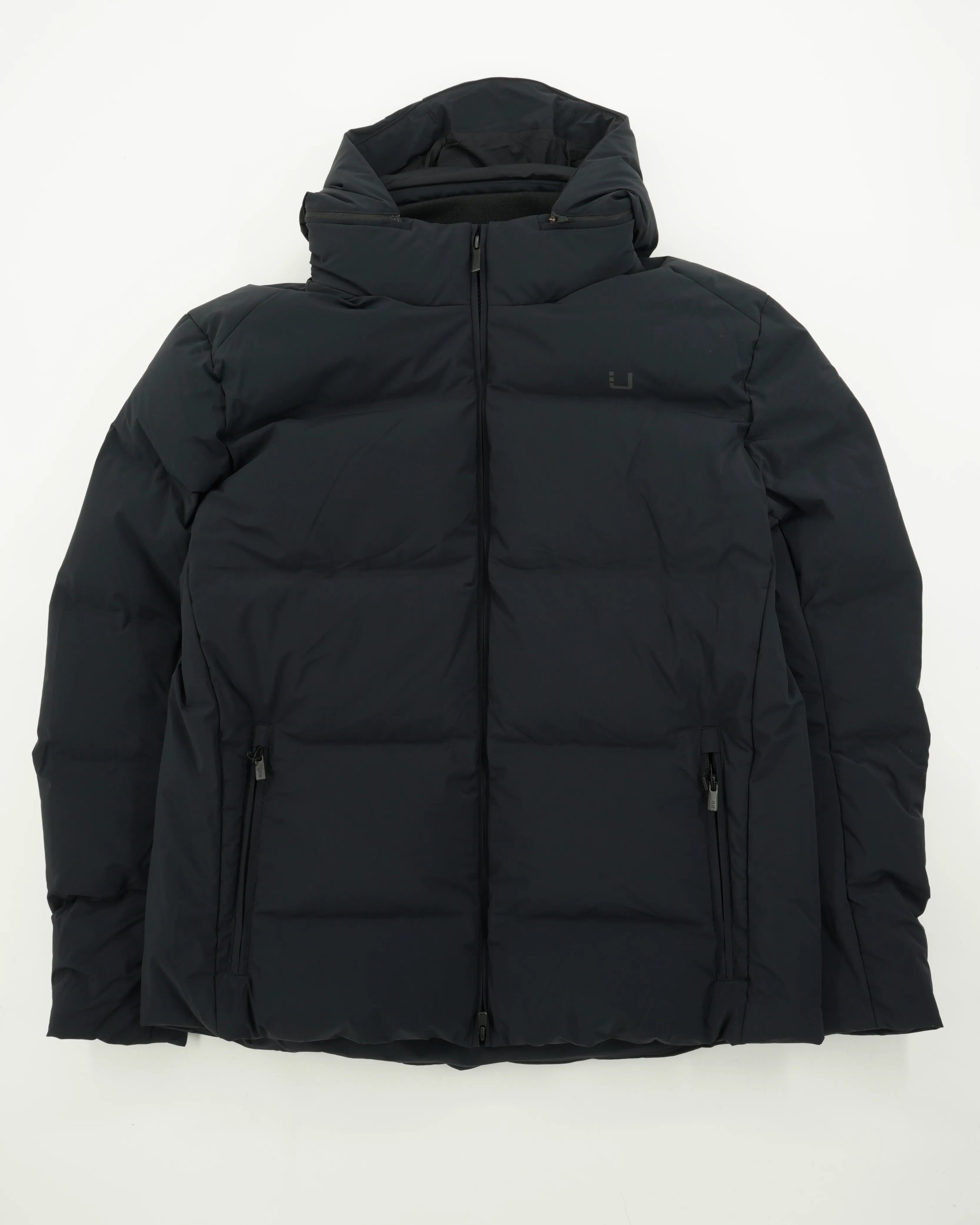 UBR Bolt Jacket Padded Hood Black