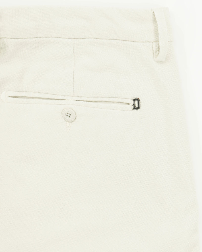Dondup Ral Cotton Stretch Off White
