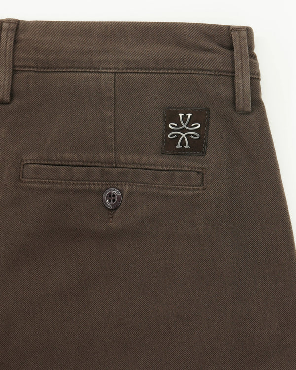 Jacob Cohen Bobby Cotton Lyocell Stretch Brown
