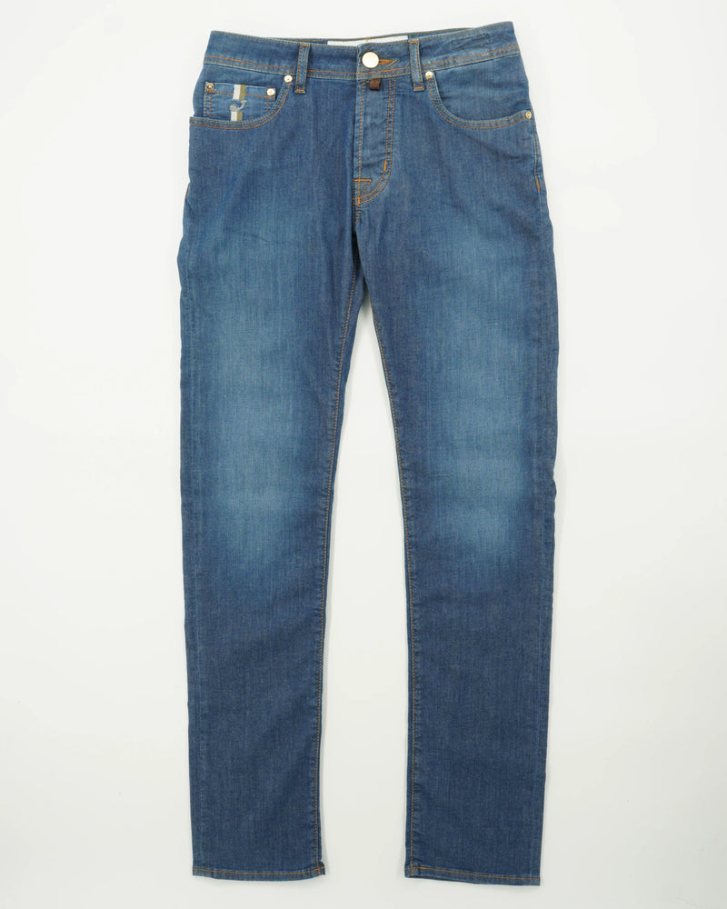 Jacob Cohen Bard Lightweight Stretch Denim Medium Blue