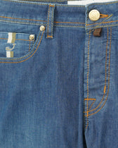 Jacob Cohen Bard Lightweight Stretch Denim Medium Blue