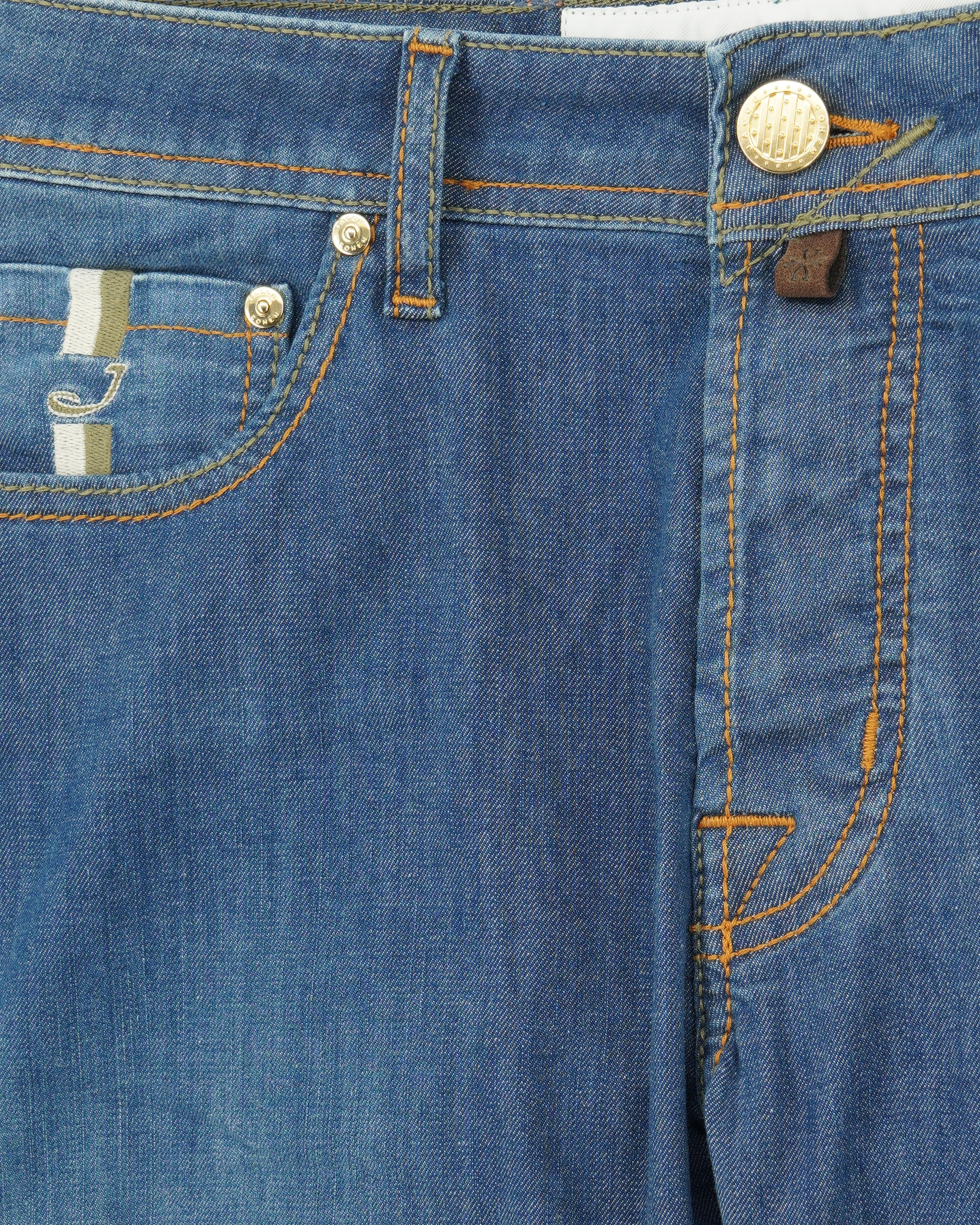 Jacob Cohen Bard Lightweight Stretch Denim Medium Blue