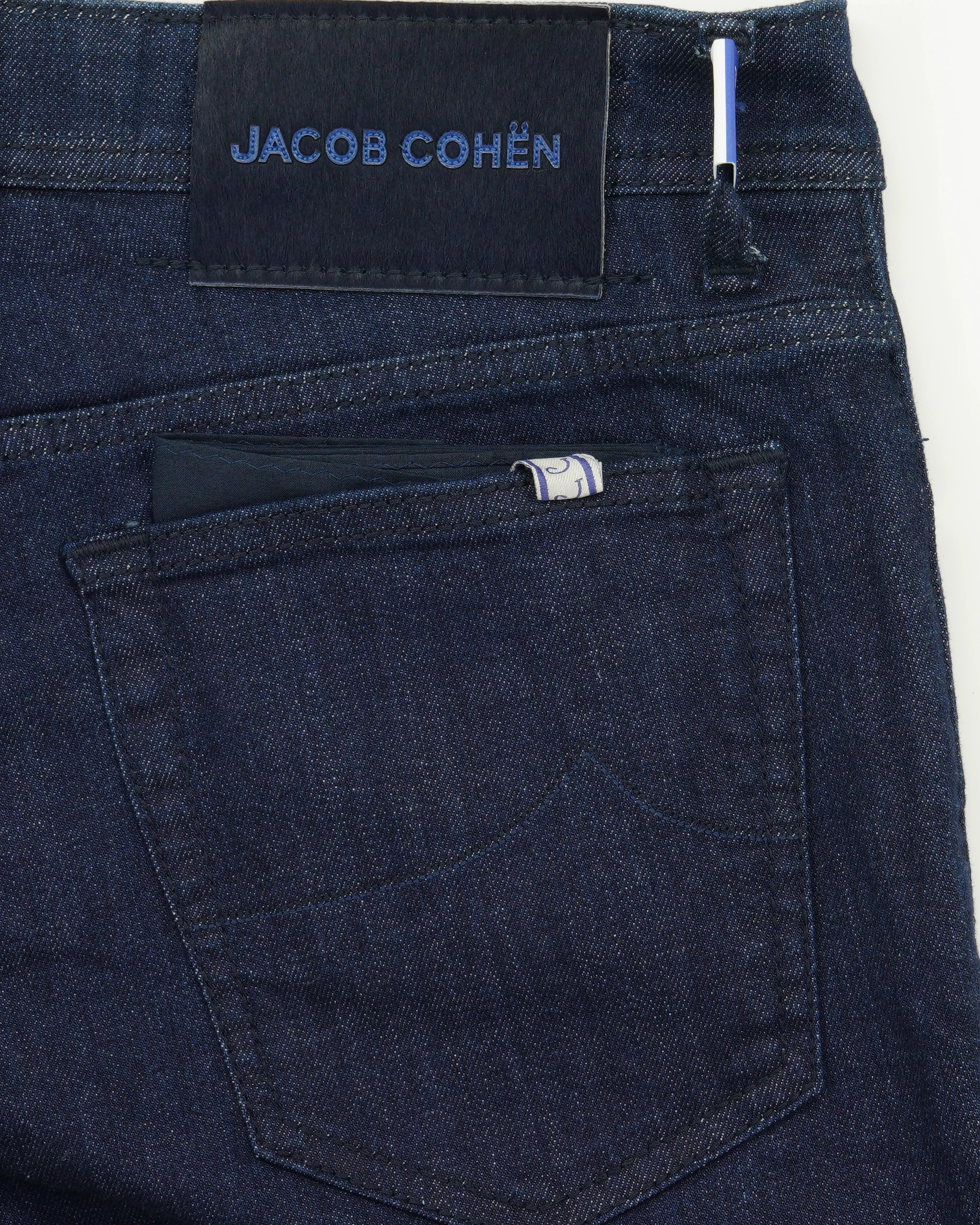 Jacob Cohen Bard Stretch Denim Rinse Dark Blue