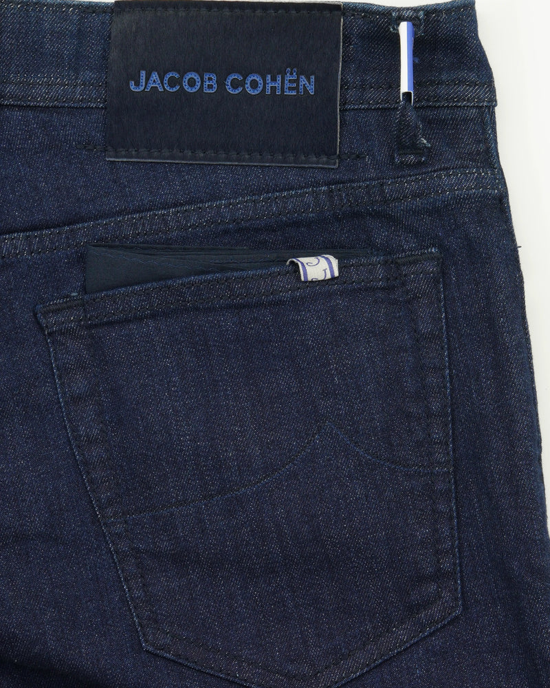 Jacob Cohen Bard Stretch Denim Rinse Dark Blue