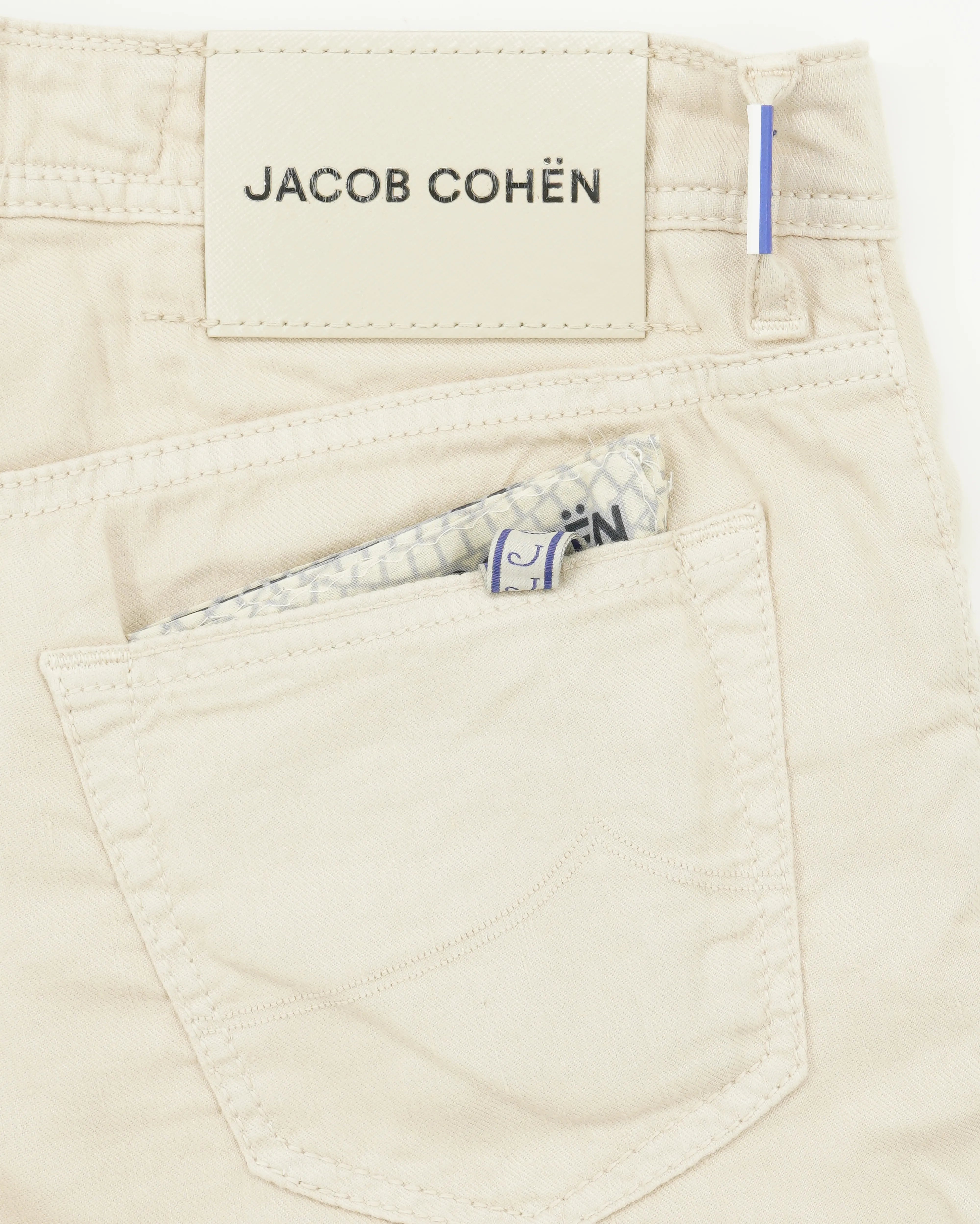 Jacob Cohen Bard Linen Stretch Light Beige