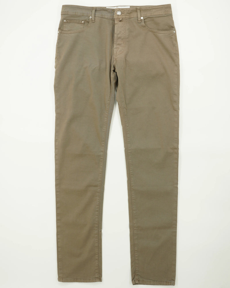 Jacob Cohen Bard Gabardine Dark Beige