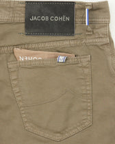 Jacob Cohen Bard Gabardine Dark Beige
