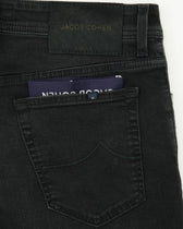 Jacob Cohen Bard Stretch Denim Washed Black