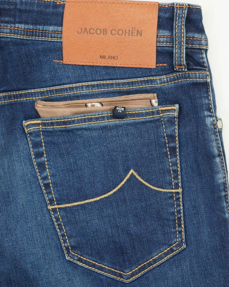 Jacob Cohen Bard Stretch Denim Medium Blue
