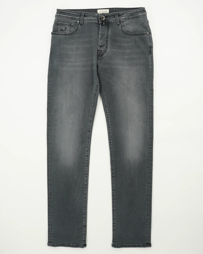 Jacob Cohen Bard Stretch Denim Light Grey