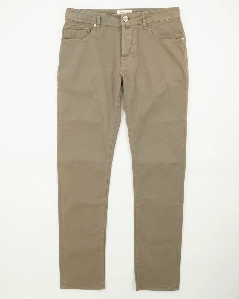 Jacob Cohen Bard Stretch Gabardine Dark Beige