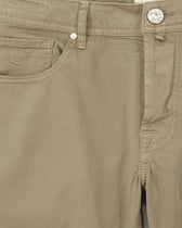 Jacob Cohen Bard Stretch Gabardine Dark Beige