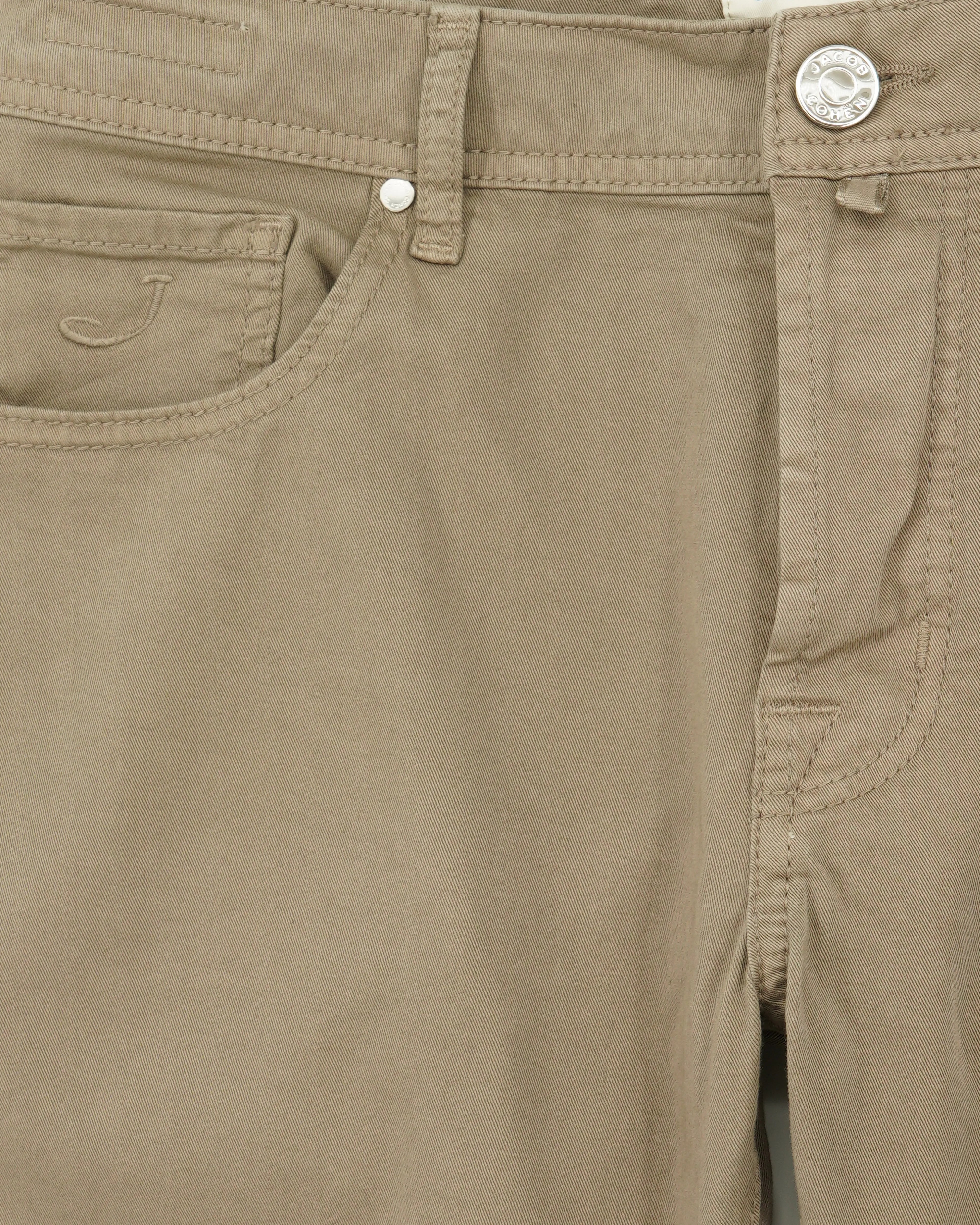 Jacob Cohen Bard Stretch Gabardine Dark Beige