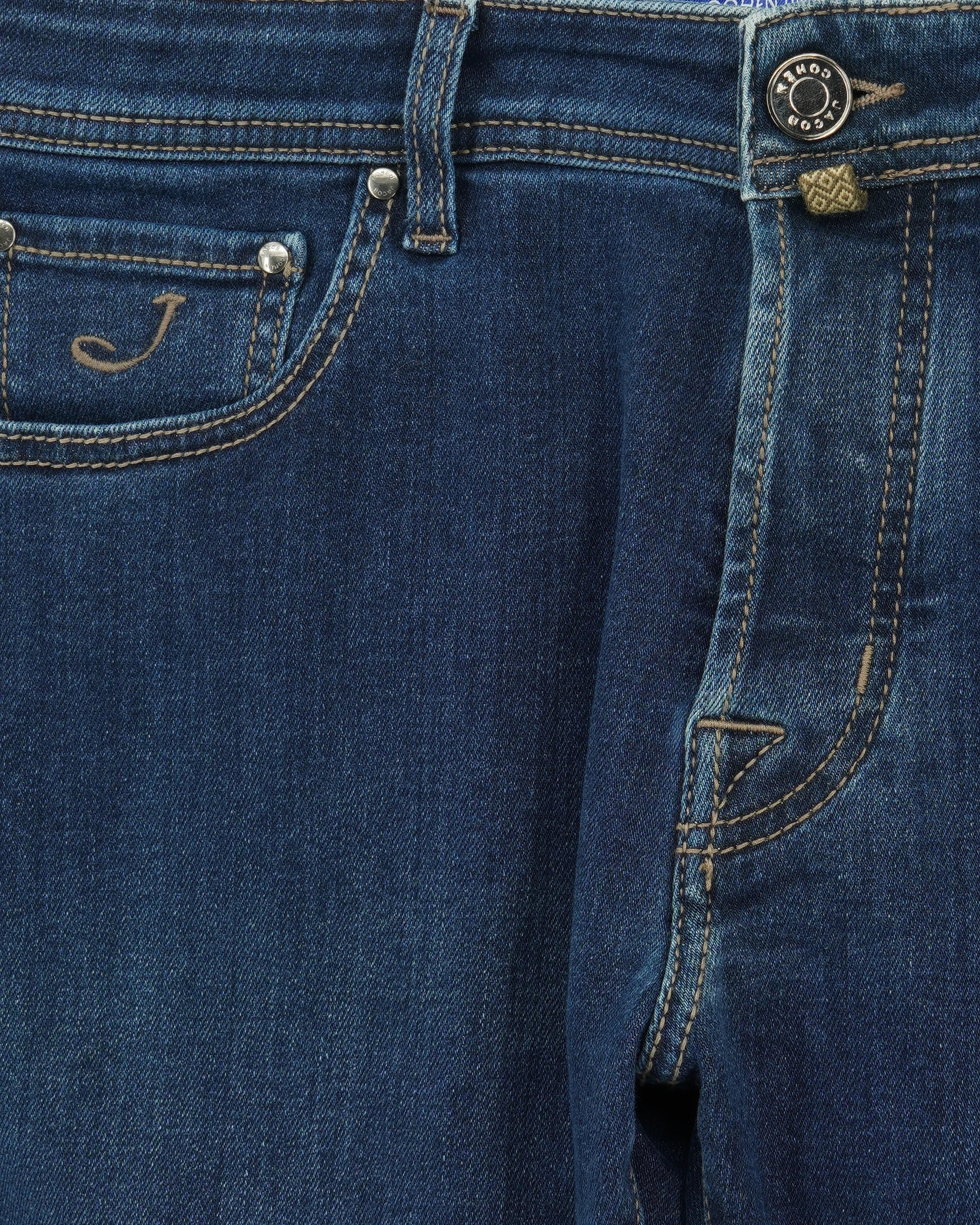 Jacob Cohen Bard Stretch Denim Dark Blue