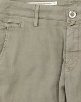 Jacob Cohen Bobby Cotton Linen Stretch Taupe