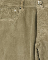 Jacob Cohen Bard Stretch Corduroy Khaki