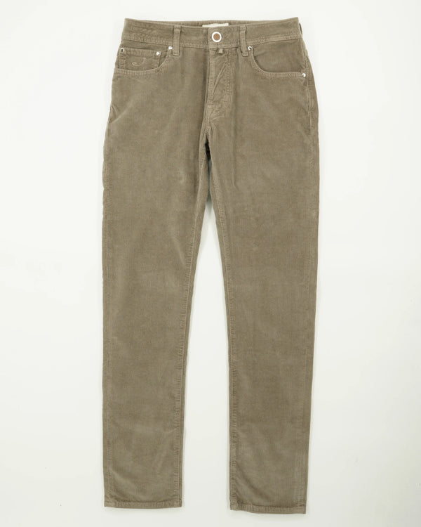 Jacob Cohen Bard Stretch Corduroy Taupe