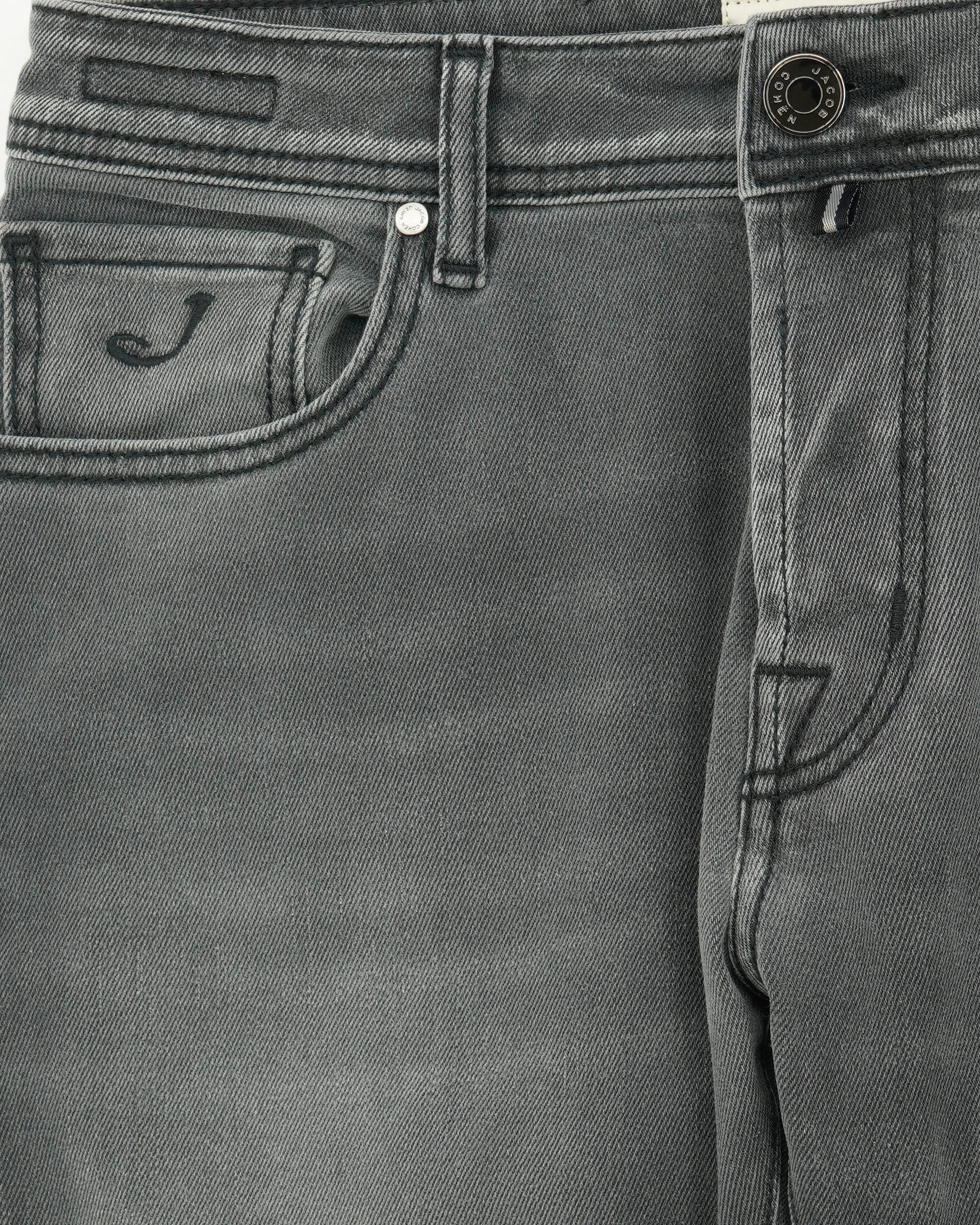 Jacob Cohen Bard Stretch Denim Medium Grey