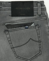 Jacob Cohen Bard Stretch Denim Medium Grey
