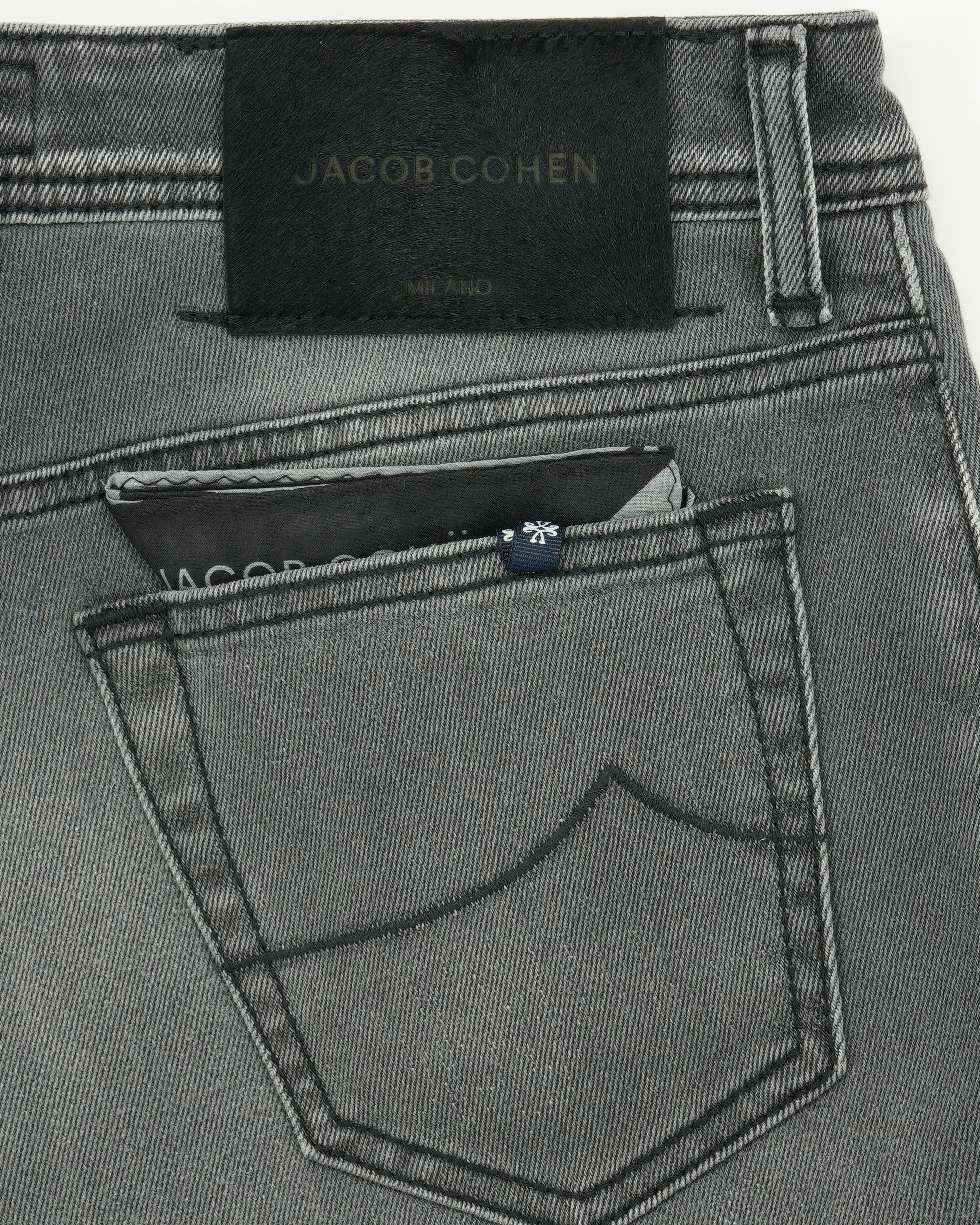 Jacob Cohen Bard Stretch Denim Medium Grey