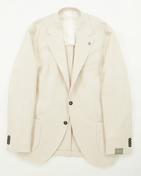 Studio 73 Jacket Seersucker Cream