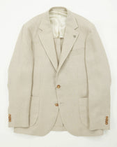 Studio 73 Jacket Solbiati Linen Light Beige