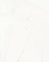 Sand Copenhagen Jacket Pure Linen Herringbone White