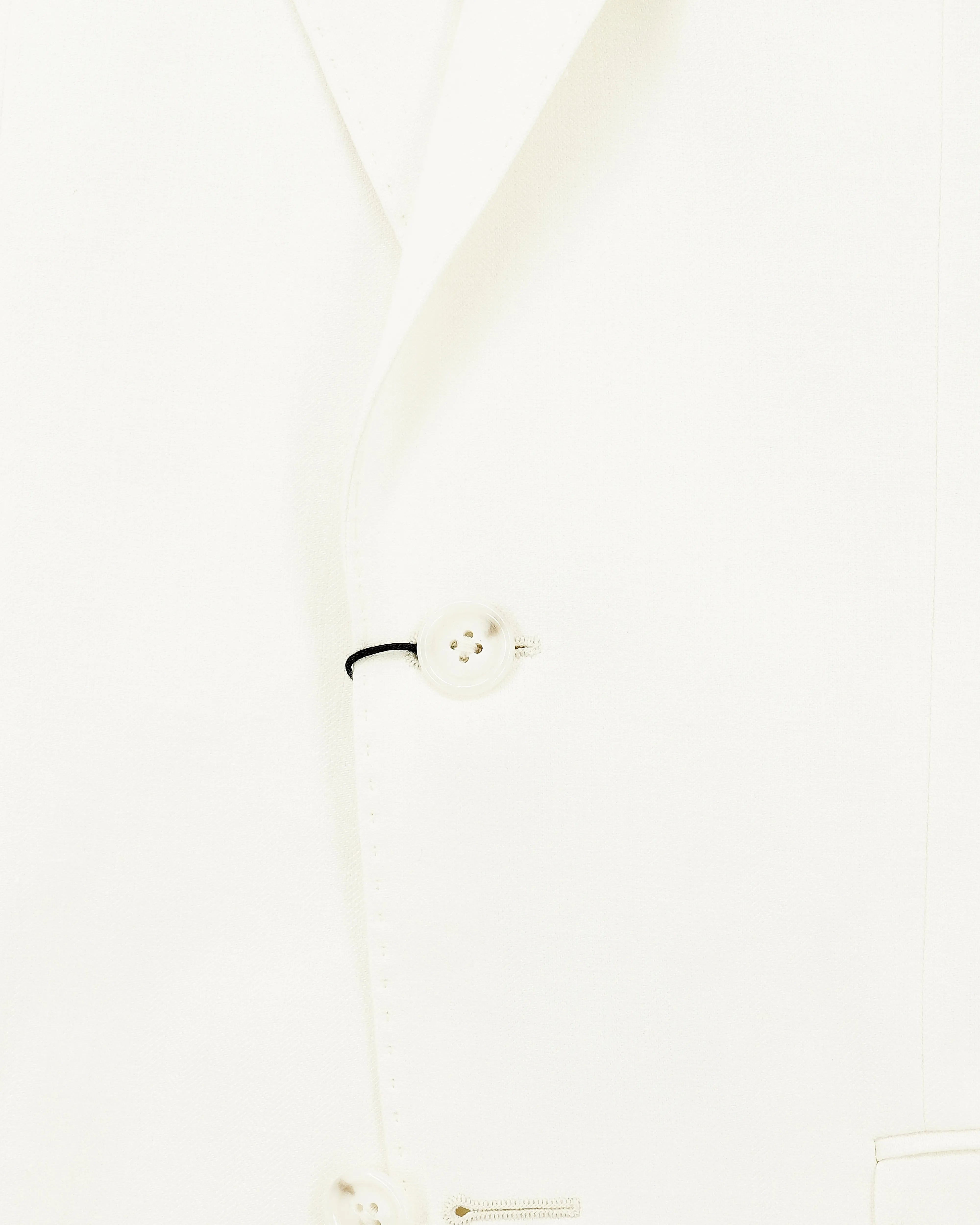 Sand Copenhagen Jacket Pure Linen Herringbone White