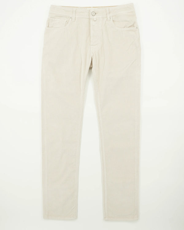 Jacob Cohen Bard Stretch Corduroy Off White