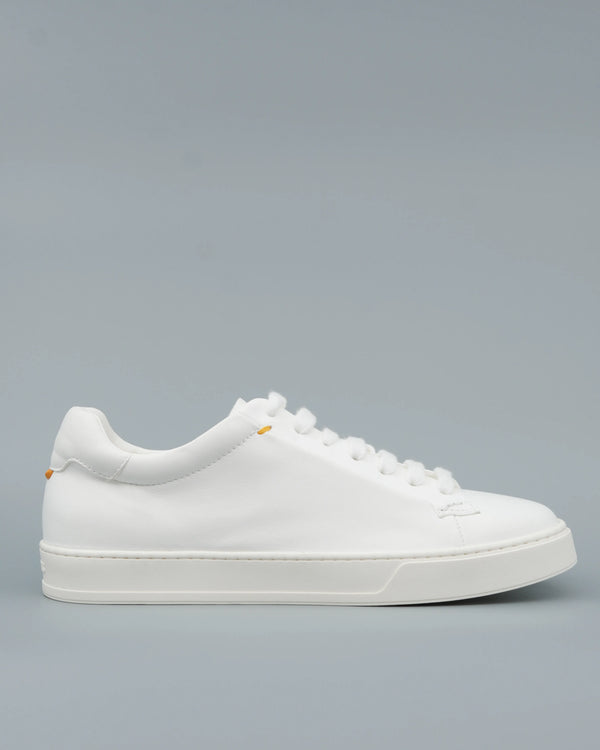 Doucals Sneaker Ultra Soft Lamb Nappa White
