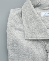 Orian Shirt Ultra Stretch Chevron Light Grey