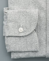 Orian Shirt Ultra Stretch Chevron Light Grey