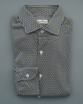 Sonrisa Pure Cotton Stretch Dots Green Blue