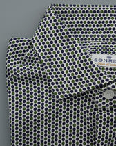 Sonrisa Pure Cotton Stretch Dots Green Blue