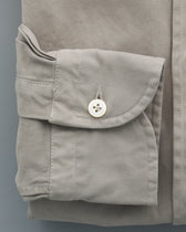 Sonrisa Shirt Heavy Cotton Stretch Warm Grey