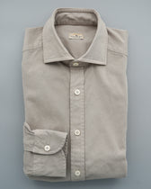 Sonrisa Shirt Heavy Cotton Stretch Warm Grey