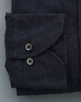 Stenströms Shirt Cotton Flannel Navy