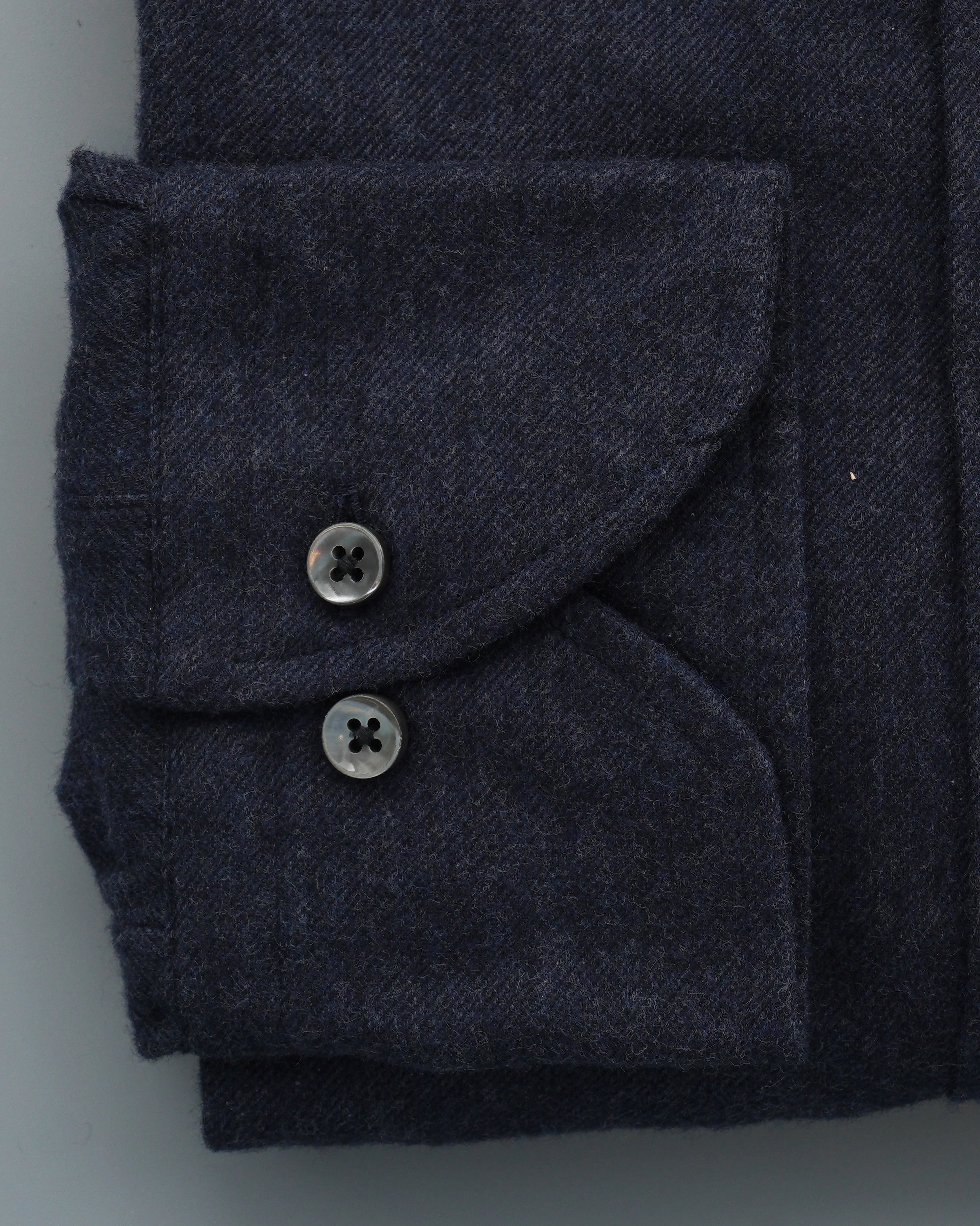 Stenströms Shirt Cotton Flannel Navy
