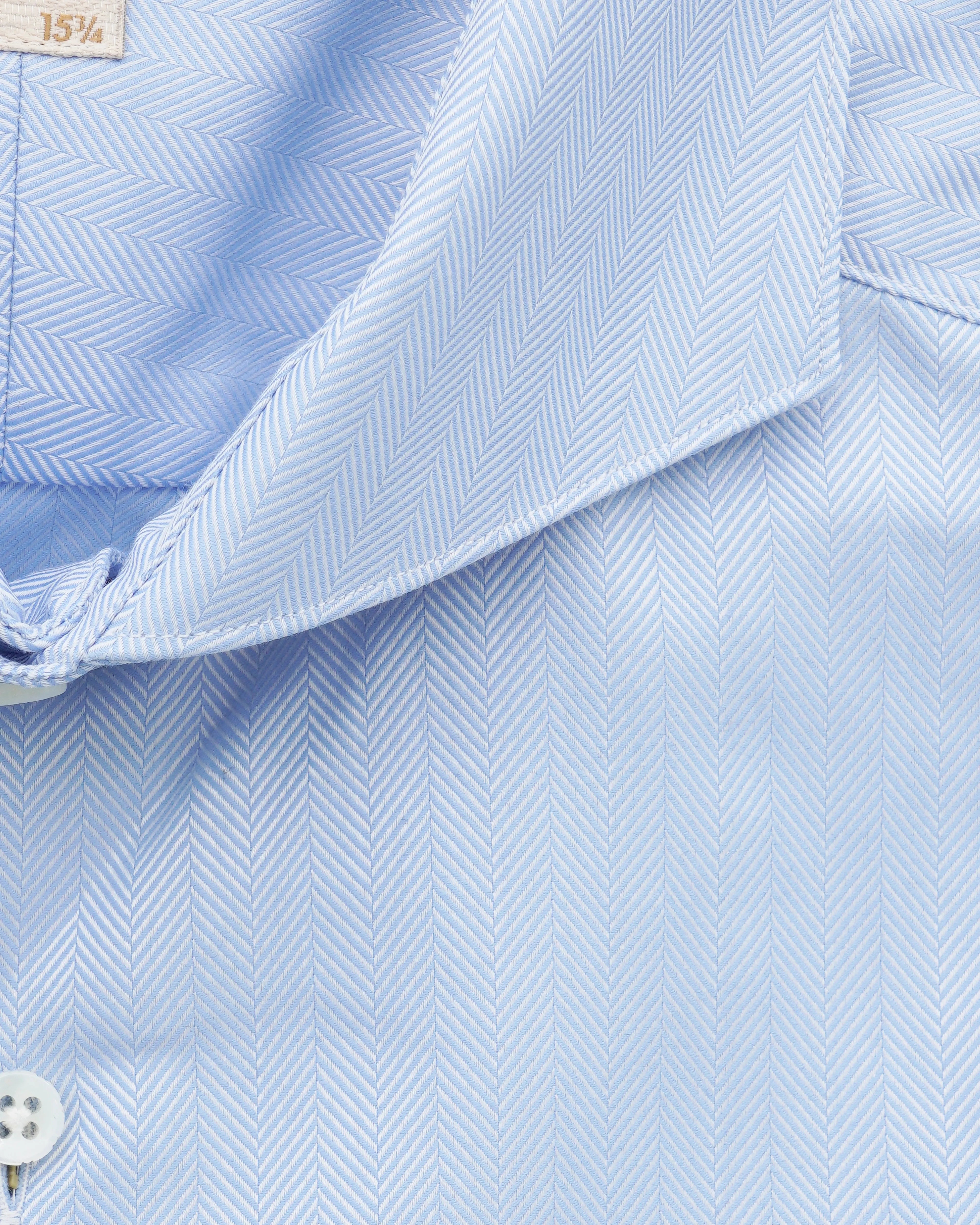 Stenströms Shirt 1899 Herringbone Light Blue