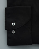 Stenströms Shirt Pure Cotton Jersey Black