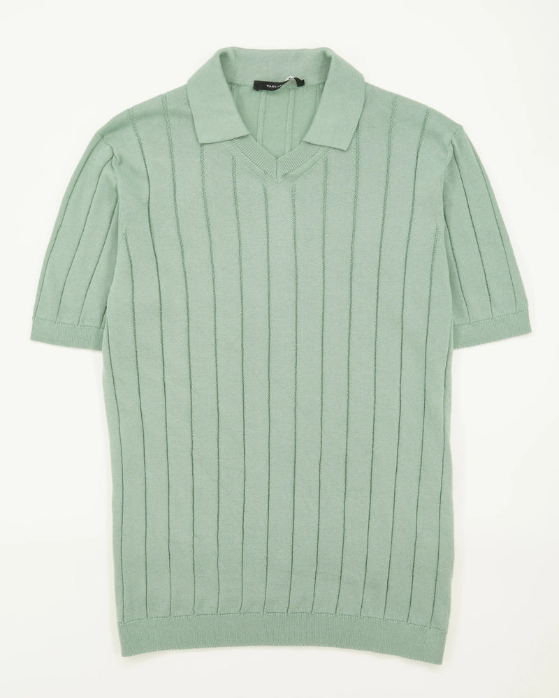 Tagliatore Polo Shirt Pure Cotton Mint Green