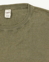 GRP Knitted T-Shirt Pure Linen Green