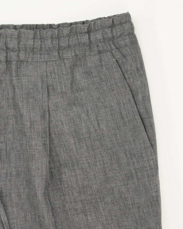 Briglia Trousers Relaxed Fit Pure Linen Grey