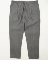 Briglia Trousers Relaxed Fit Pure Linen Grey