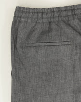 Briglia Trousers Relaxed Fit Pure Linen Grey