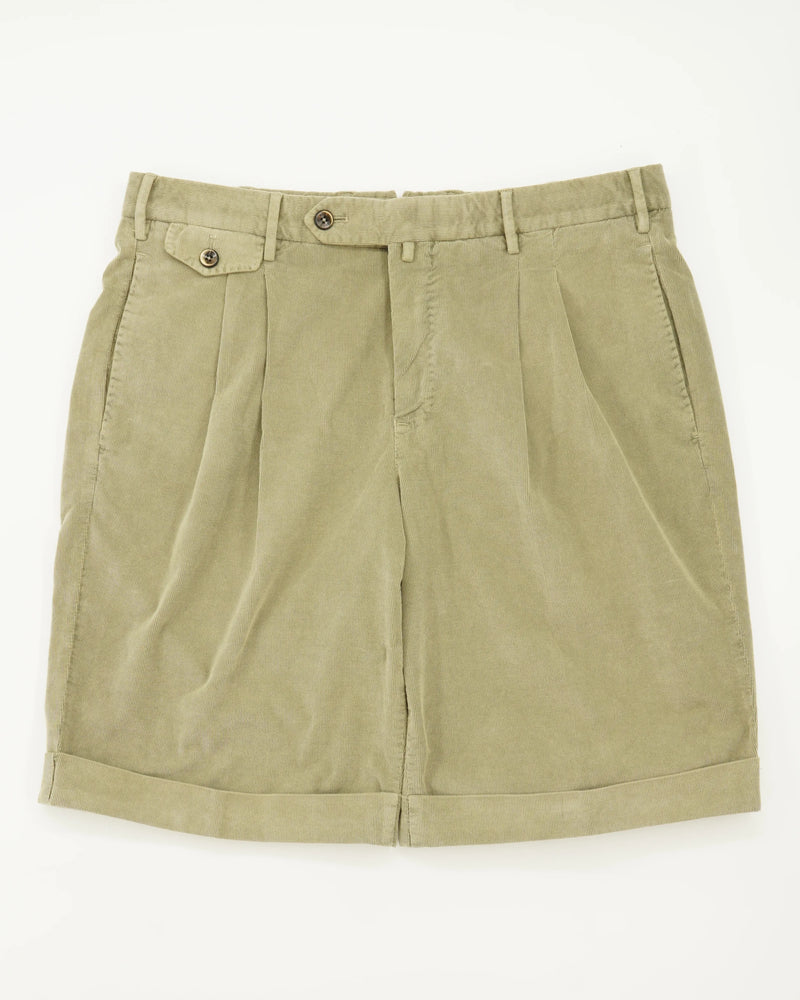 PT Torino Shorts Baby Corduroy Green